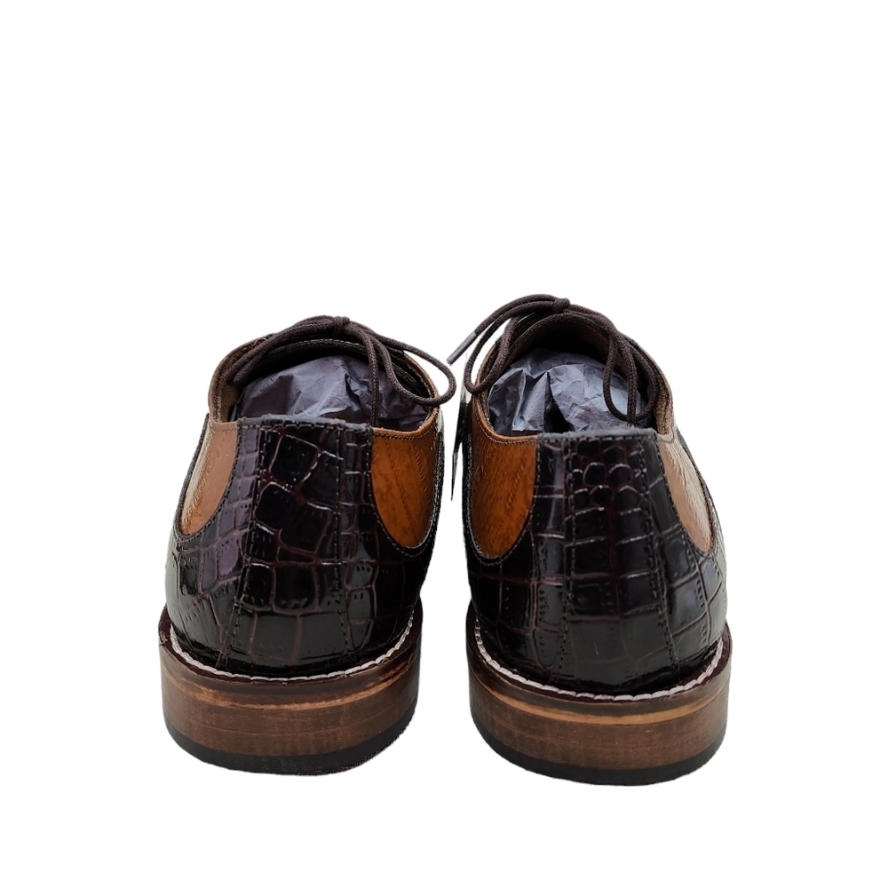 Stacy Adams Men's TRUBIANO Moc Toe Oxford Shoes - 11.5 - Picture 6 of 10